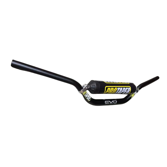 MANUBRIO DE ALUMINIO PARA MONTAÑERA CON ESPONJA-NEGRO