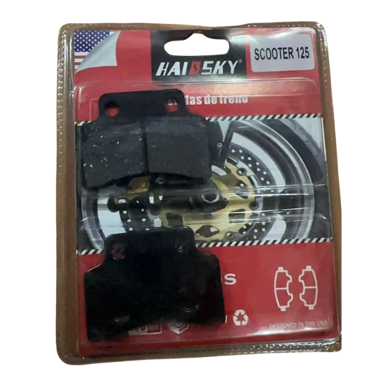 PASTILLA DE FRENO SCOOTER 125