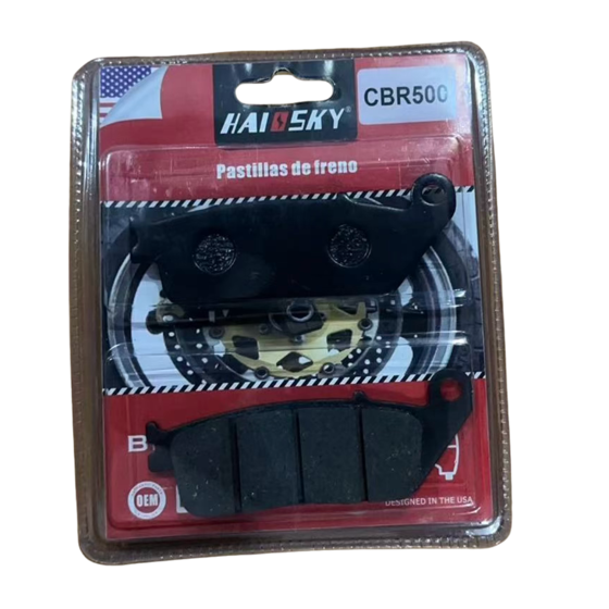 PASTILLA DE FRENO CBR500 SX3-CR4 /TRASERA