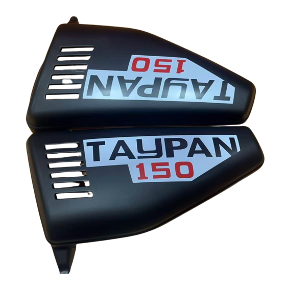 TAPAS LATERALES TAYPAN 150-NEGRA